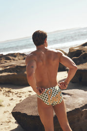 CARIOCA BOY SWIM BRIEF RIO GREEN/COCONUT MILK