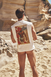 CARIOCA BOY SWIM THONG HIBISCUSS